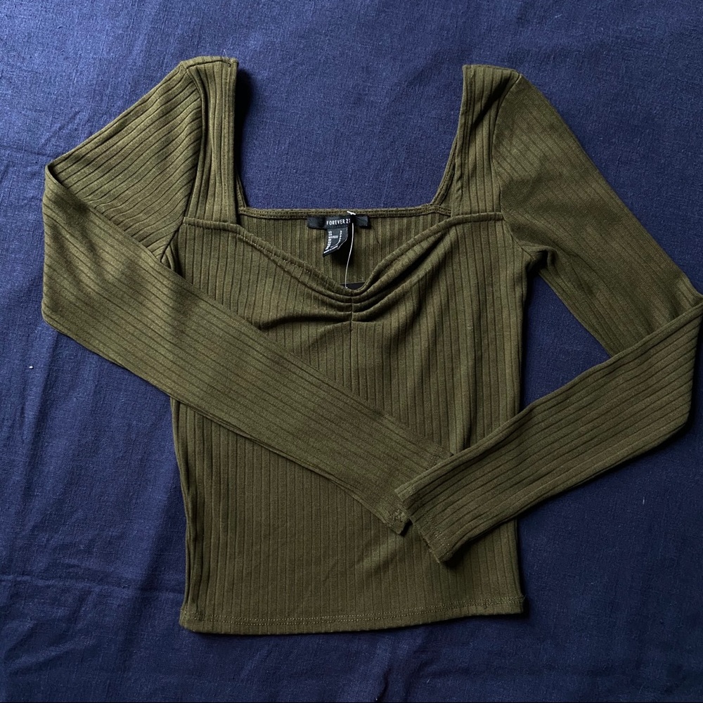NWT Sweetheart Long Sleeve Top